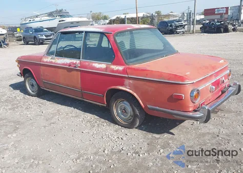 1973 BMW 2002 from USA, damaged, VIN 2593504